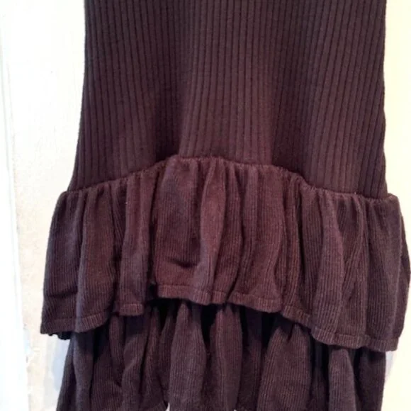 Urban Outfitters Kimchi Blue Katrina Drop Waist Sweater Mini Dress Minimalist - Picture 7 of 11